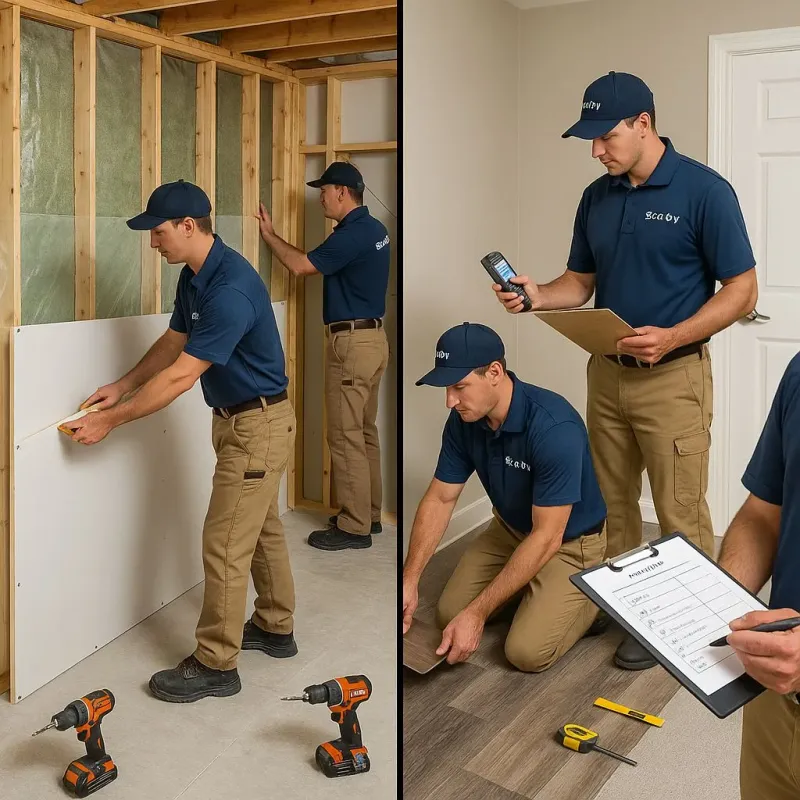Repairs and Reconstruction process in Barbourville, KY