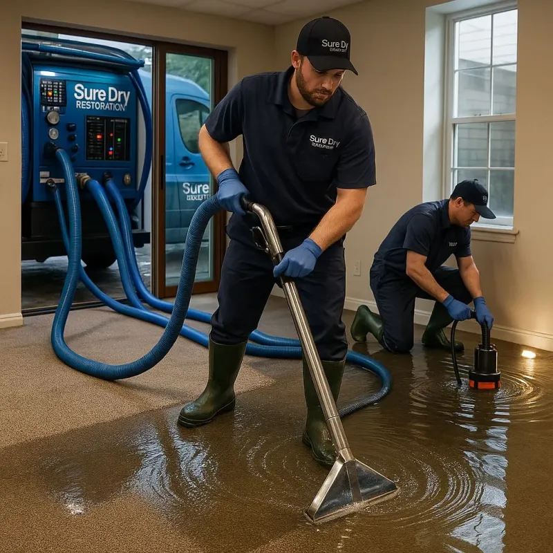 Water Extraction and Removal process in Barbourville, KY